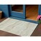 Homeroots 3' X 5' Beige Striped Washable Indoor Outdoor Area Rug 608100 - alternate 1
