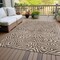 Homeroots 8' X 10' Brown And Beige Abstract Washable Indoor Outdoor Area Rug 598959 - alternate 4