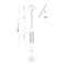 Euf Venna, Pendant, 17", Polished Nickel, Alabaster 50352-036 - alternate 4