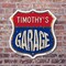 Signmission Timothy's Garage, 6 Inch X 6 Inch, Plastic Sign SHI-P-6-383-TIMOTHY - alternate 5
