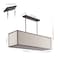 Jonathan Y Cole 42" 4-Light Minimalist Industrial Rectangular Linen Iron Linear LED Pendant, Oil Rubbed Bronze/B JYL1312A - alternate 12