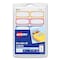 Avery Avery Kids Handwritten Identification Labels, 1.75 x 0.75, Borders: Blue, Orange, Yellow, PK60, 60PK 41442 - alternate 1