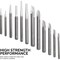 Neiko Cold Chisel and Punch Set, 12 Piece, Cr-V Steel, Remove Pins and Bushings 02623A - alternate 3