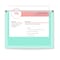 C-Line Products 8-1/2" x 11" Assorted Zip 'N Go Reusable Poly Envelope, 1/EA, 24EA/DS, 2DS/CT 99480-DS - alternate 5