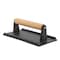 Megachef 8 x 4 Inch Rectangle Heavy Duty Cast Iron Grill Press 750124349M - alternate 1