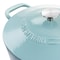 Martha Stewart Enameled Cast Iron 7 Quart Dutch Oven with Lid in Turquoise 130030.02 - alternate 3