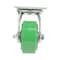 Vestil Polyurethane Swivel Caster 4 In. Diameter x 2 In. Width 700 Lb. Capacity Green/Black CST-F34-4X2DT-S - alternate 6