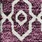 Homeroots 8' X 10' Eggplant And Ivory Southwestern Washable Indoor Outdoor Area Rug 593669 - alternate 5