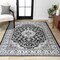 Jonathan Y Palmette Modern Persian Floral Cream/Gray/Black 3 ft. x 5 ft. Area Rug MDP503B-3 - alternate 1