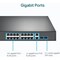 Tp-Link 18PORT GIGABIT RACKMOUNT  SWITCH WITH 16PORT POE+  PORT: 16GIGABIT POE+ PORTS, 2 TL-SG1218MP - alternate 4