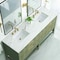 James Martin Vanities Emmeline 72'' D Vanity, Pebble Oak w/ Ethereal Noctis Top w/FreePower Wireless Charger D100-V72-PBO-FENC - alternate 4