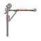 Oz Lifting Products 500 lb steel davit crane with 2500 lb carbon steel brake winch OZ500DAV-HND2 - alternate 1