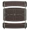 Flash Furniture Paige Easy-Fold Brown Folding Plastic Kids Outdoor Picnic Table and Benches - Commercial Grade RB-EBB-2432FD2-BR-GG - alternate 5
