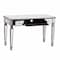 Homeroots 48" Silver Mirrored With Three Drawers 402057 - alternate 1