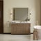 James Martin Vanities Brookfield 60 in. Single Vanity, Pecan w/ Single Hole 3CM White Zeus Silestone Top & Backsplash 547-V60S-PCN-1WZ - alternate 3