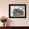 Homeroots SIMPLE & GOOD BARN Black Framed Print Wall Art 529768 - alternate 2