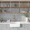 Apollo Tile Zenith 9 x 11 in. Matte Sage Green Porcelain Hexagon Wall and Floor Tile 8.07 sq ft/case, 16PK HEX88TERSAGA - alternate 7