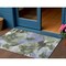 Homeroots 3' X 5' Olive Green And Fern Green Floral Washable Indoor Outdoor Area Rug 611078 - alternate 1