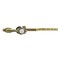 Kingston Brass Front Mount Toilet Tank Lever, Antique Brass KTTAL3 - alternate 1