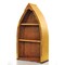Homeroots 34" Wood Three Tier Boat Bookcase 364297 - alternate 5