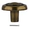 Brixwell Traditions Mushroom Kitchen Cabinet Knob 1-3/16 in Dia Burnished Brass BXB6031O77 - alternate 4