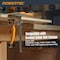 Powertec 53in Circular Saw Track Guide Rail System - Precision Rip-Cut and Cross-Cut Guide 72094 - alternate 6