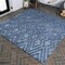 Jonathan Y Balansat Moroccan Diamond Navy 5 ft Square Indoor/Outdoor Area Rug IBZ100B-5SQ - alternate 1