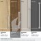 Amerock Mulholland 8 inch 203mm Center-to-Center Satin Nickel Cabinet Pull BP53535G10 - alternate 3
