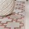 Jonathan Y Cyrus Modern Geometric Tile Pattern Salmon/Cream 8 ft. x 10 ft. Indoor/Outdoor Area Rug TSN200A-8 - alternate 3