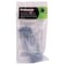 Prosource Safety Hasp, 4-1/2 in L, 4-1/2 in W, Steel, Zinc, 7/16 in Dia Shackle, Loose Staple LR-124-BC3L-PS - alternate 3