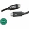 Plugable Technologies PLUGABLE THUNDERBOLT 4 CABLE  THUNDERBOLT CERTIFIED  2M/6.6FT, 100W CHARGING, SI TBT4-40G2M - alternate 1
