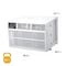 Wptac 24,000 BTU 230V Window-Mounted Air Conditioner with Remote Control WHAW242CW - alternate 7