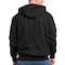 Game Workwear The Hooded Heavyweight Jobshirt, Black, Size Medium 8525 - alternate 4