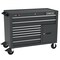Proto 550 Series Rolling Tool Cabinet, 8 Drawer, Black, Steel, 50 in W x 25-1/4 in D x 41 in H J555041B-8BK-1S - alternate 1