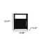 Homeroots 23" Wood Nightstand 473300 - alternate 3