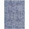 Homeroots 3' X 5' Blue And Ivory Abstract Washable Indoor Outdoor Area Rug 615440 - alternate 4