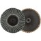 Auveco 3in Mini Zirconia Flap Disc - 40 Grit - Type 1, 2PK 22644 - alternate 1
