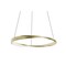 Afx Oberon 24in. LED Pendant - 40W - Light Antique Brass OBRP24LAJUDLB - alternate 1