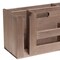 Homeroots 7" Brown Wood Desk Organizer 661196 - alternate 4