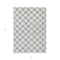 Homeroots 5' X 8' Gray And Silver Polka Dot Washable Indoor Outdoor Area Rug 595230 - alternate 4