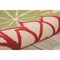 Homeroots 5' X 8' Ivory Green Blue Red And Orange Floral Indoor Outdoor Area Rug 546670 - alternate 5