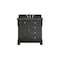 James Martin Vanities Brookfield 36 in. Single Vanity, Black Onyx w/ 3 CM Parisien Bleu Silestone Top 547-V36-BKO-3PBL - alternate 1
