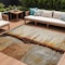 Homeroots 10' X 14' Rust And Charcoal Abstract Washable Indoor Outdoor Area Rug 630476 - alternate 1