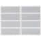 Brady Tamper-Resistant Metallized Vinyl Labels 0.5 in H x 1.5 in W Silver 10000/RL THT-37-362-10 - alternate 2