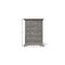 Homeroots 37" Gray Solid Wood Five Drawer Chest 524584 - alternate 6