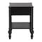 Baxton Studio Callison Spindle Nightstand, Black 271-14738-ZORO - alternate 3