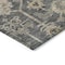 Homeroots 9' X 12' Gray Silver And Beige Oriental Washable Indoor Outdoor Area Rug 582078 - alternate 4