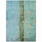 Homeroots 3' X 5' Blue And Gold Abstract Washable Indoor Outdoor Area Rug 578010 - alternate 5