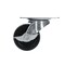 Surtek Rubber Swivel Caster With Brake 3in RH7B - alternate 2