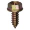 Auveco Phillips Hex Washer Head Tapping Screw M6 x 16mm, 50PK 17980 - alternate 1